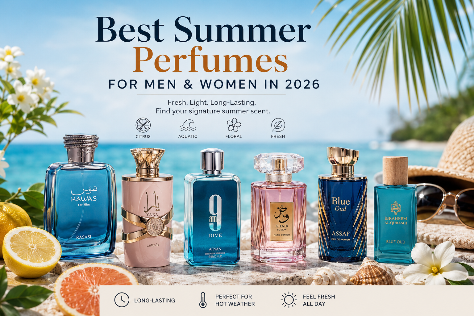 Best Summer Perfumes for Men &amp; Women in 2026