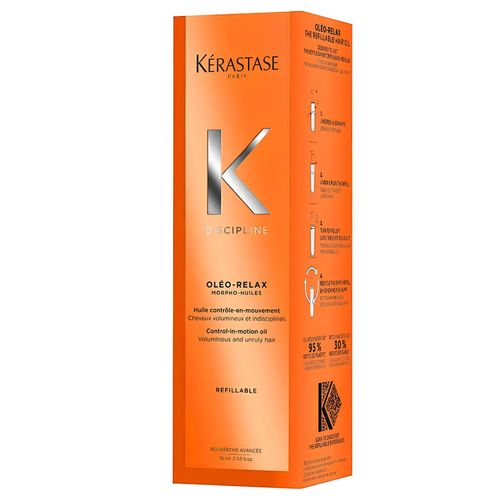 Kerastase Discipline Oleo-Relax, Control-in-Motion Oil, Voluminous And Unruly Hair - 75ML