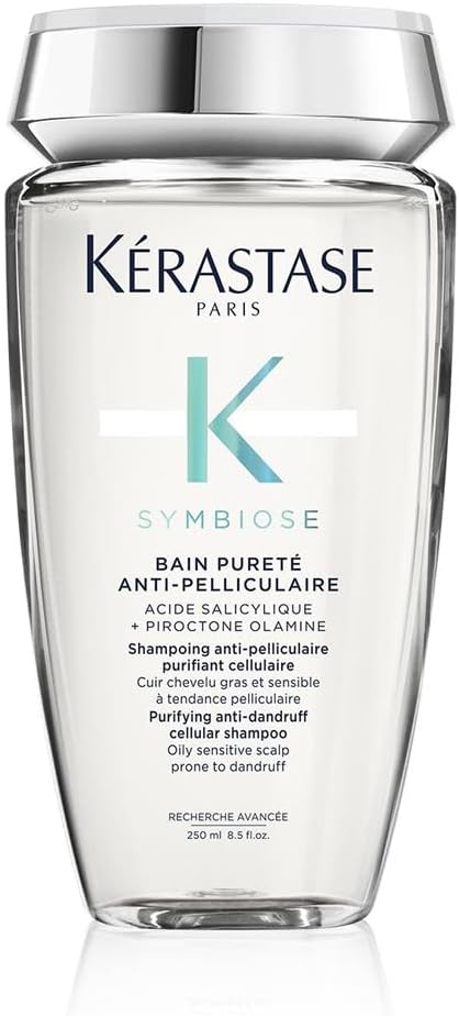 Kérastase Symbiose Purifying Anti-Dandruff Shampoo For Oily Sensitive Scalp Prone To Dandruff - 250ml