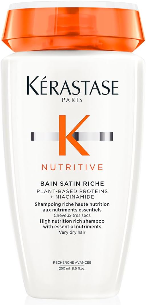 Kérastase Nutritive Bain Satin Hydrating Shampoo for Dry Hair - 250 ml