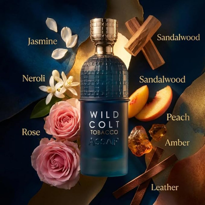 Assaf Wild Colt Tobacco Eau De Parfum, 200ml Unisex Fragrance