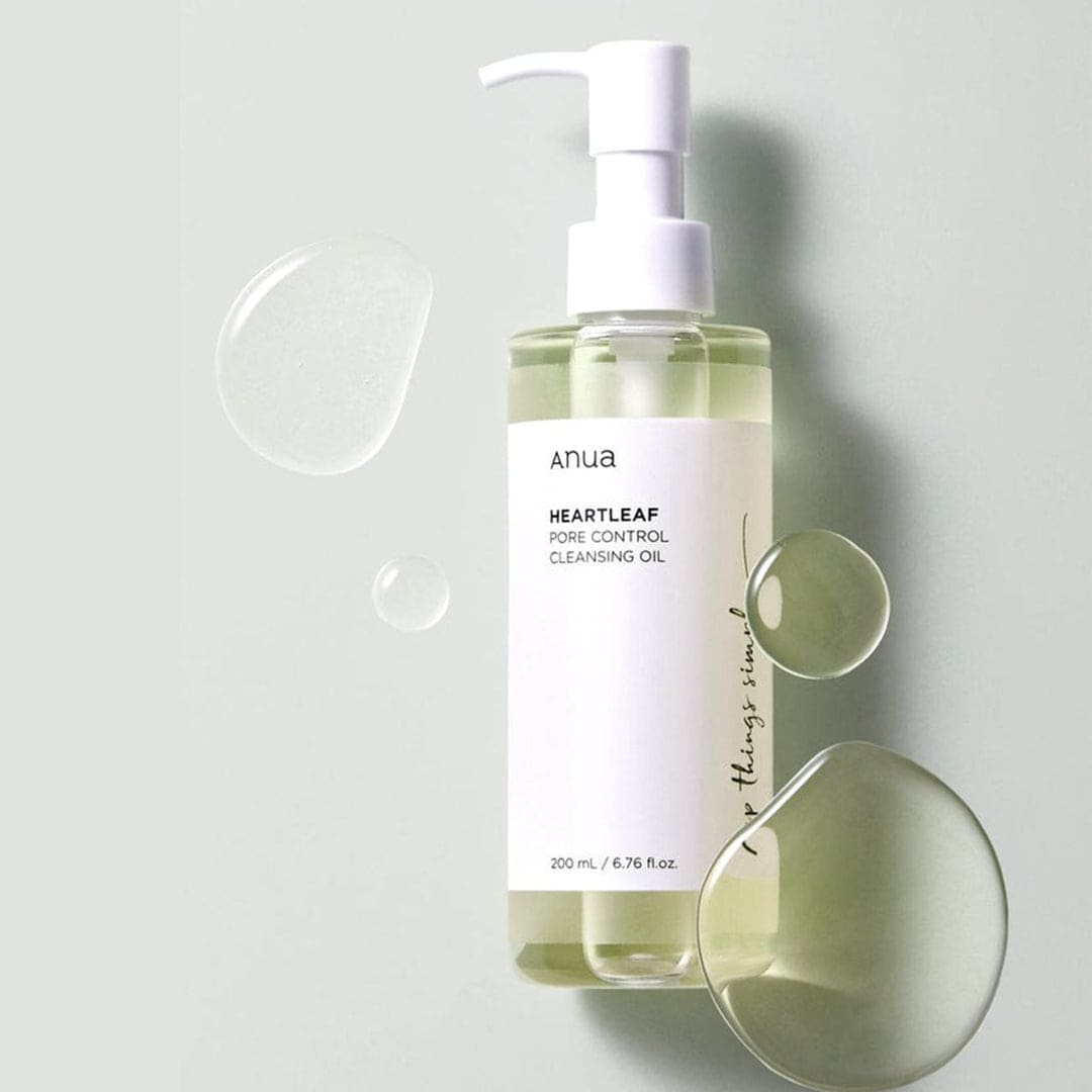 Anua Heartleaf Pore Control Cleansing Oil - Deep Pore Cleansing Makeup Remover - 200ml