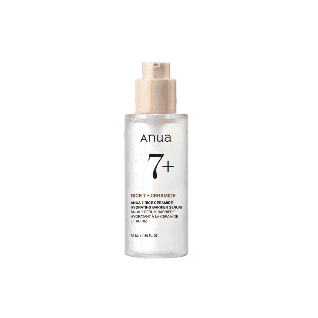 Anua Rice Ceramide 7 Hydrating Barrier Serum - 50ml - Deep Moisturizing Facial Treatment