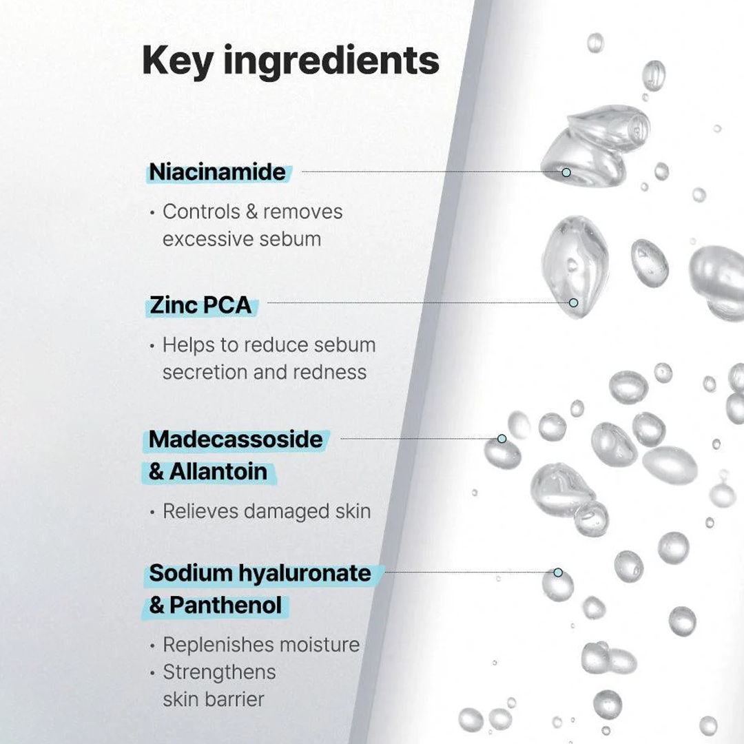 Low pH Niacinamide Micellar Cleansing Water - Gentle Makeup Remover & Pore Clarifying Cleanser