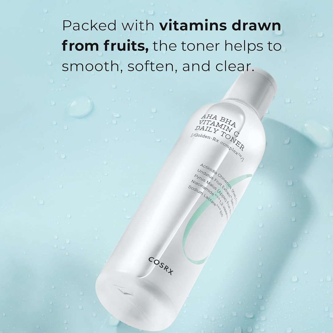 Refresh ABC Daily Exfoliating Toner with AHA, BHA, and Vitamin C