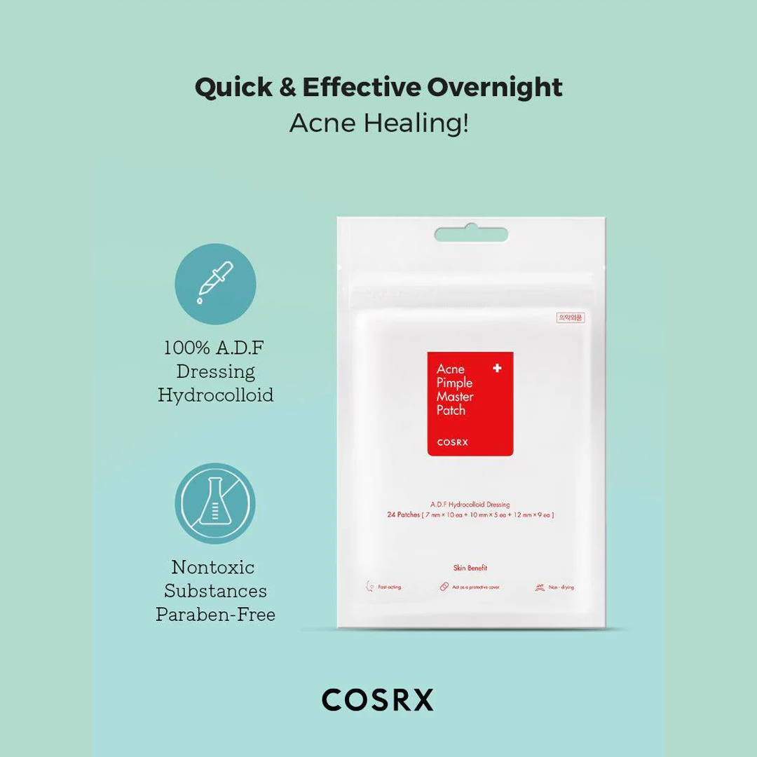 Acne Pimple Master Patch - Hydrocolloid Spot Treatment for Blemishes