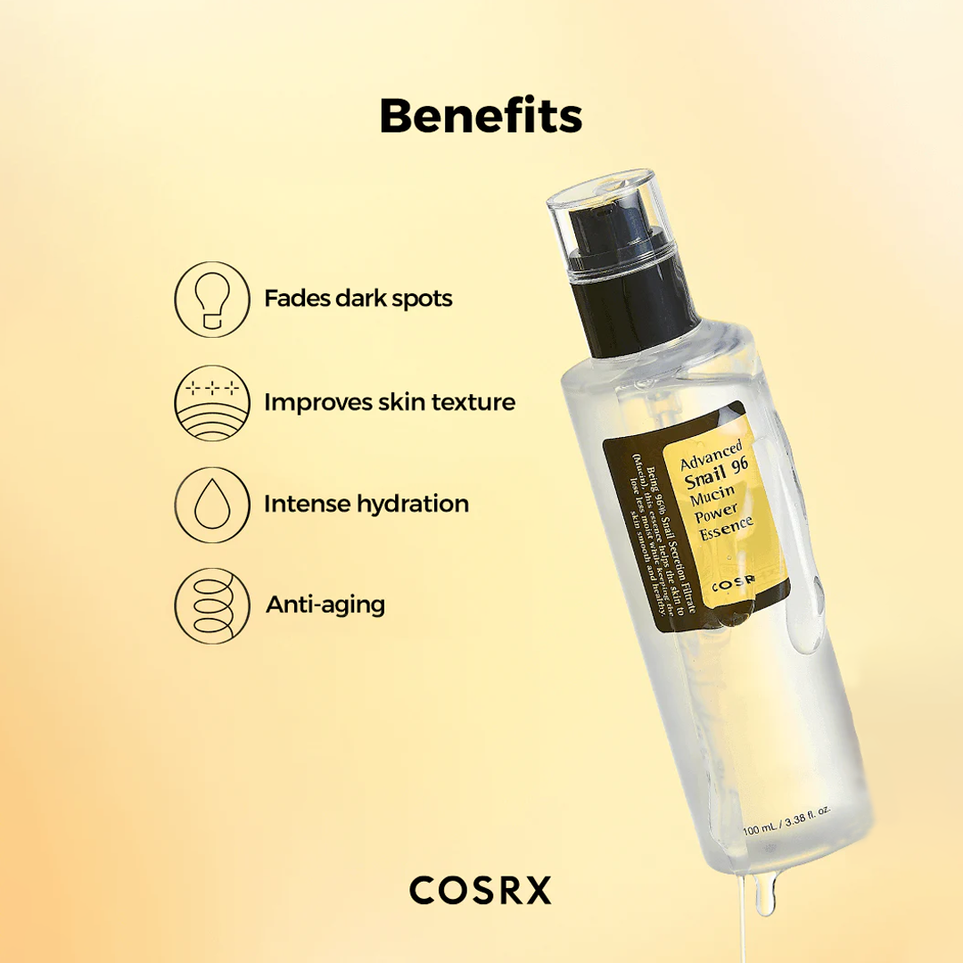 Advanced Snail 96 Mucin Power Essence - Hydrating Facial Treatment