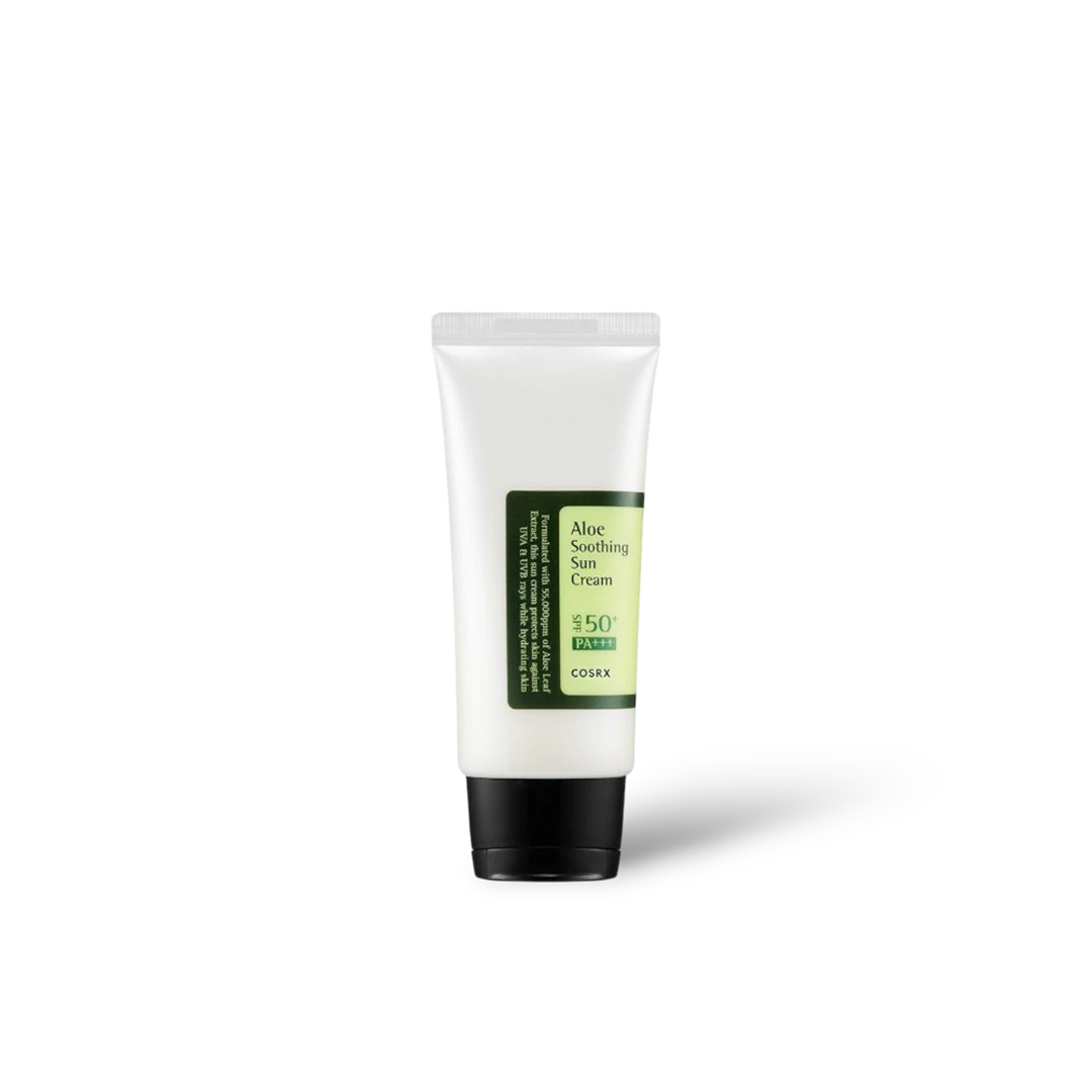 COSRX Aloe Soothing Sun Cream SPF50+ PA+++ Moisturizing Sunscreen