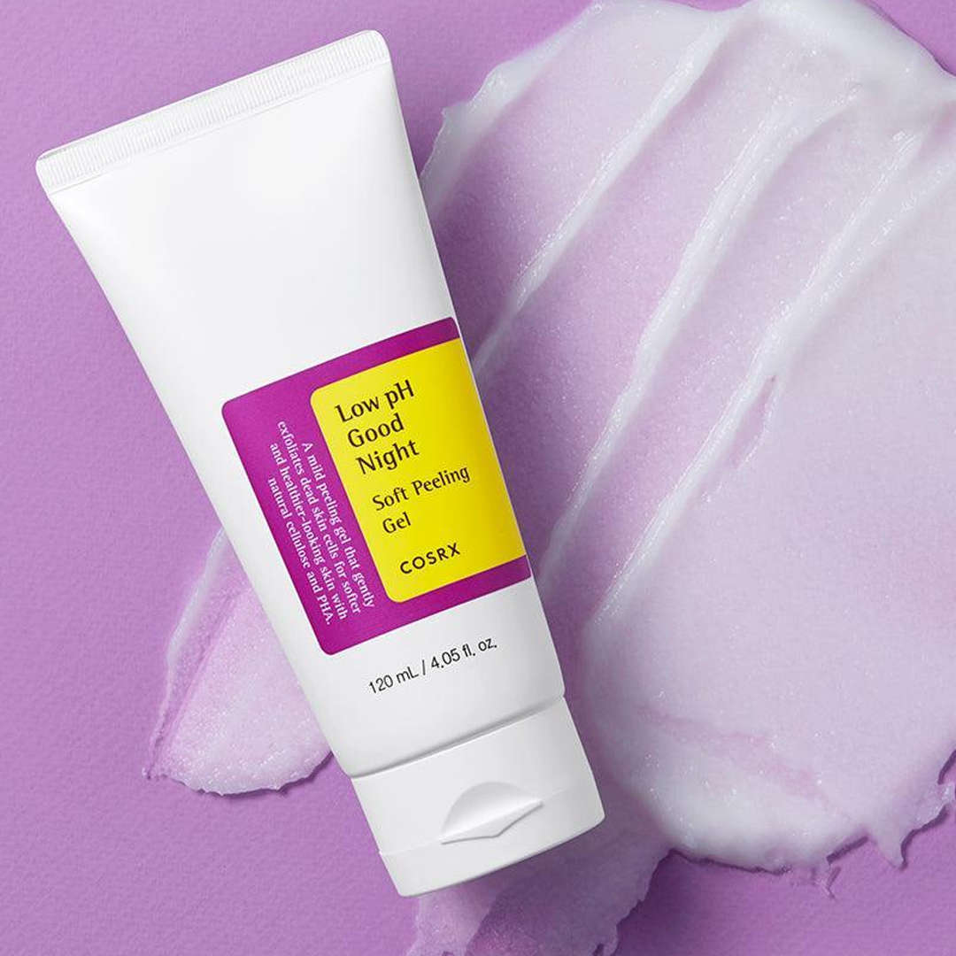 COSRX Low pH Goodnight Soft Peeling Gel - Gentle Exfoliating Facial Treatment
