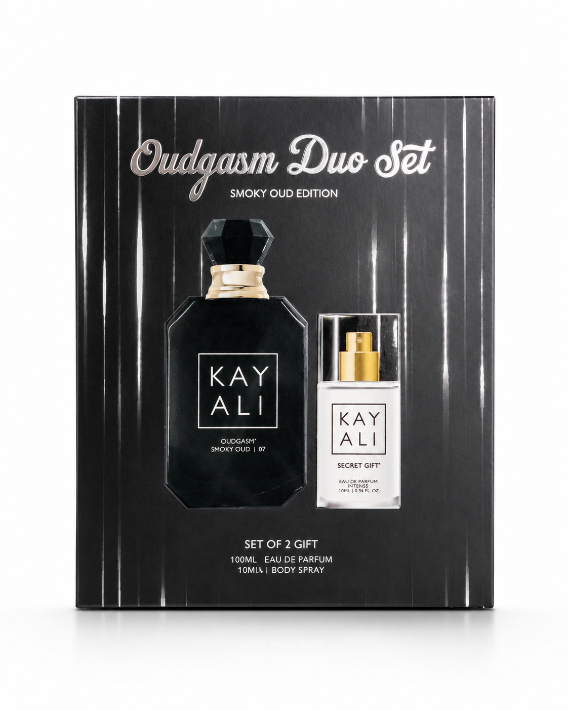 Oudgasm Duo Set - Smoky oud edition Perfume & Secret Spray (GIFT BOX) - (SUPERB VERSION) 1