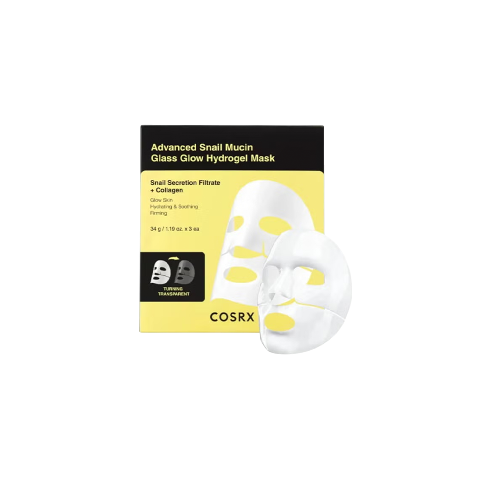 Advanced Snail Mucin 96% Power Repairing Glass Glow Hydrogel Face Mask