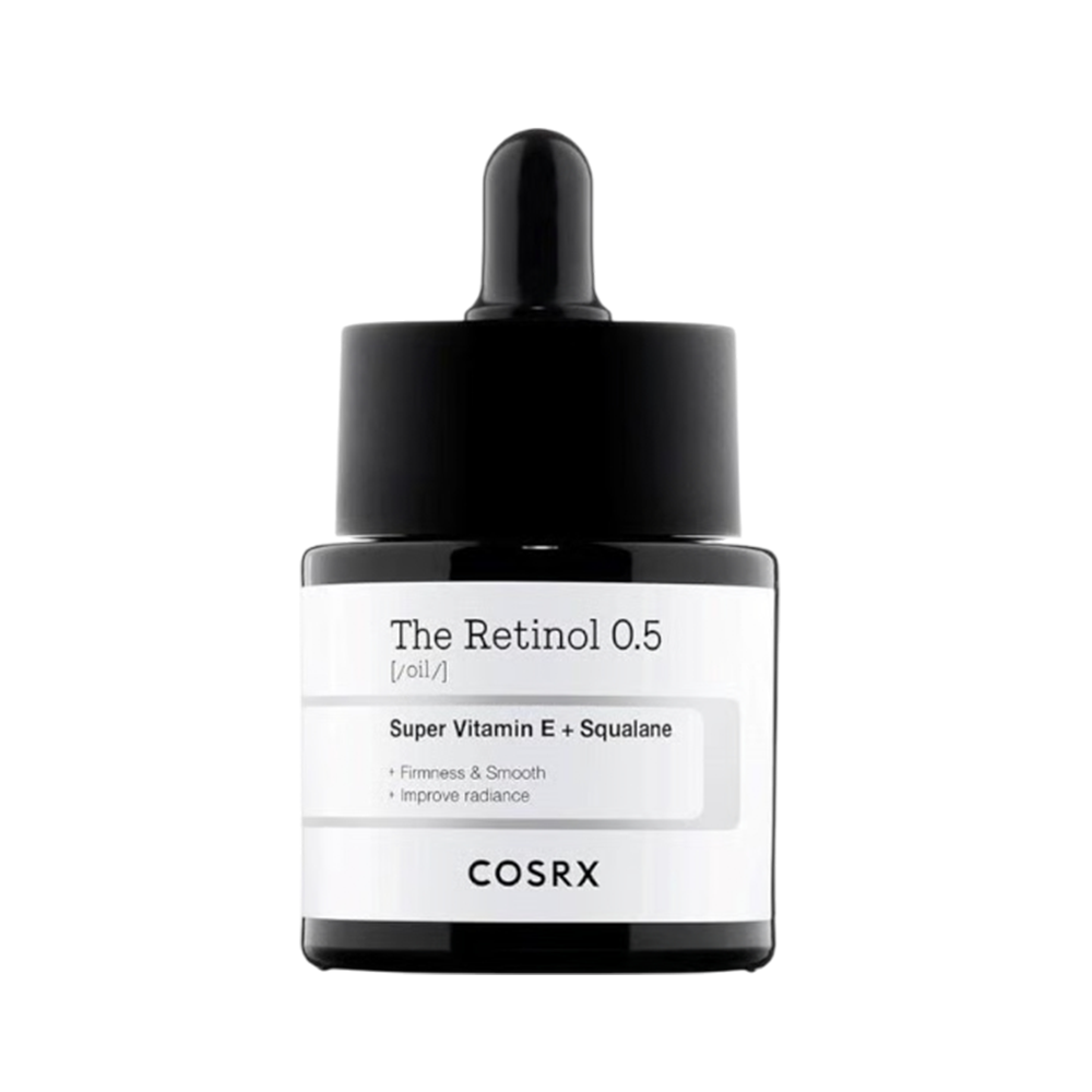 Retinol 0.5% Anti-Aging Face Oil with Super Vitamin E and Squalane