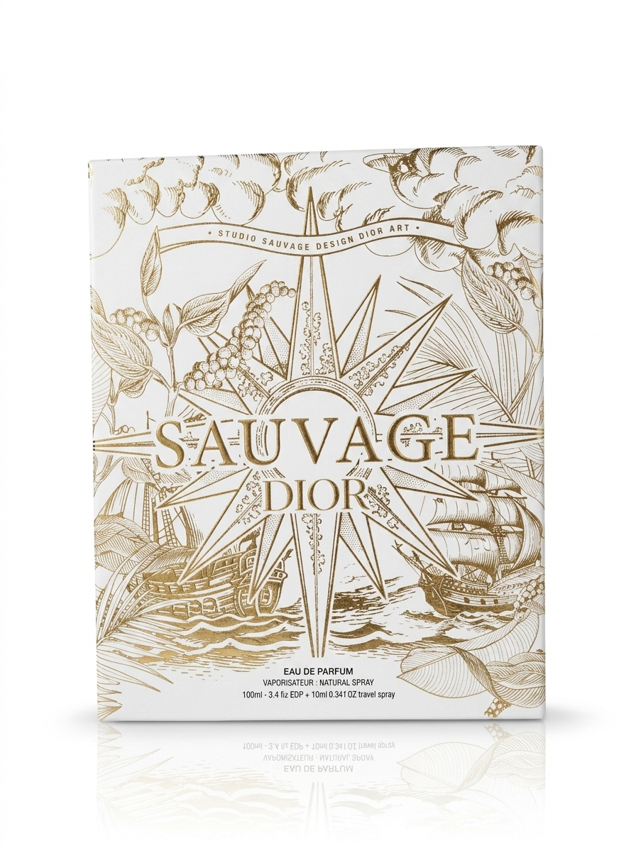 Dior Sauvage Eau De Parfum 2PCS (GIFT BOX) - (SUPERB VERSION) 1