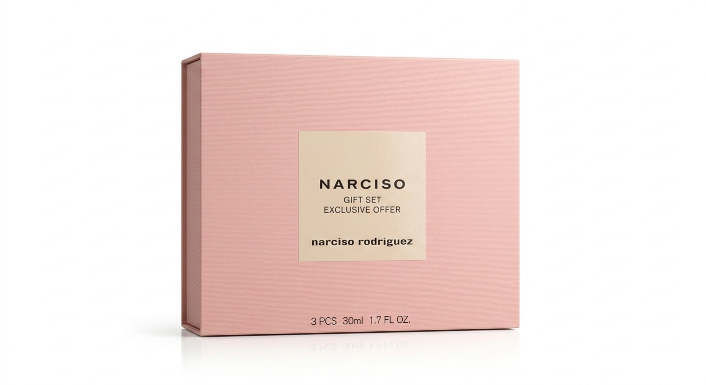 NARCISO Rodriguez 3PCS x (GIFT BOX) - (SUPERB VERSION)