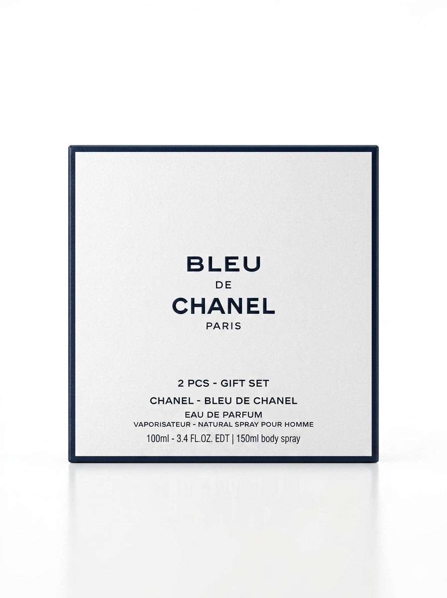 Bleu De Chanel eau de parfum 2PCS (GIFT BOX) - (SUPERB VERSION) 1