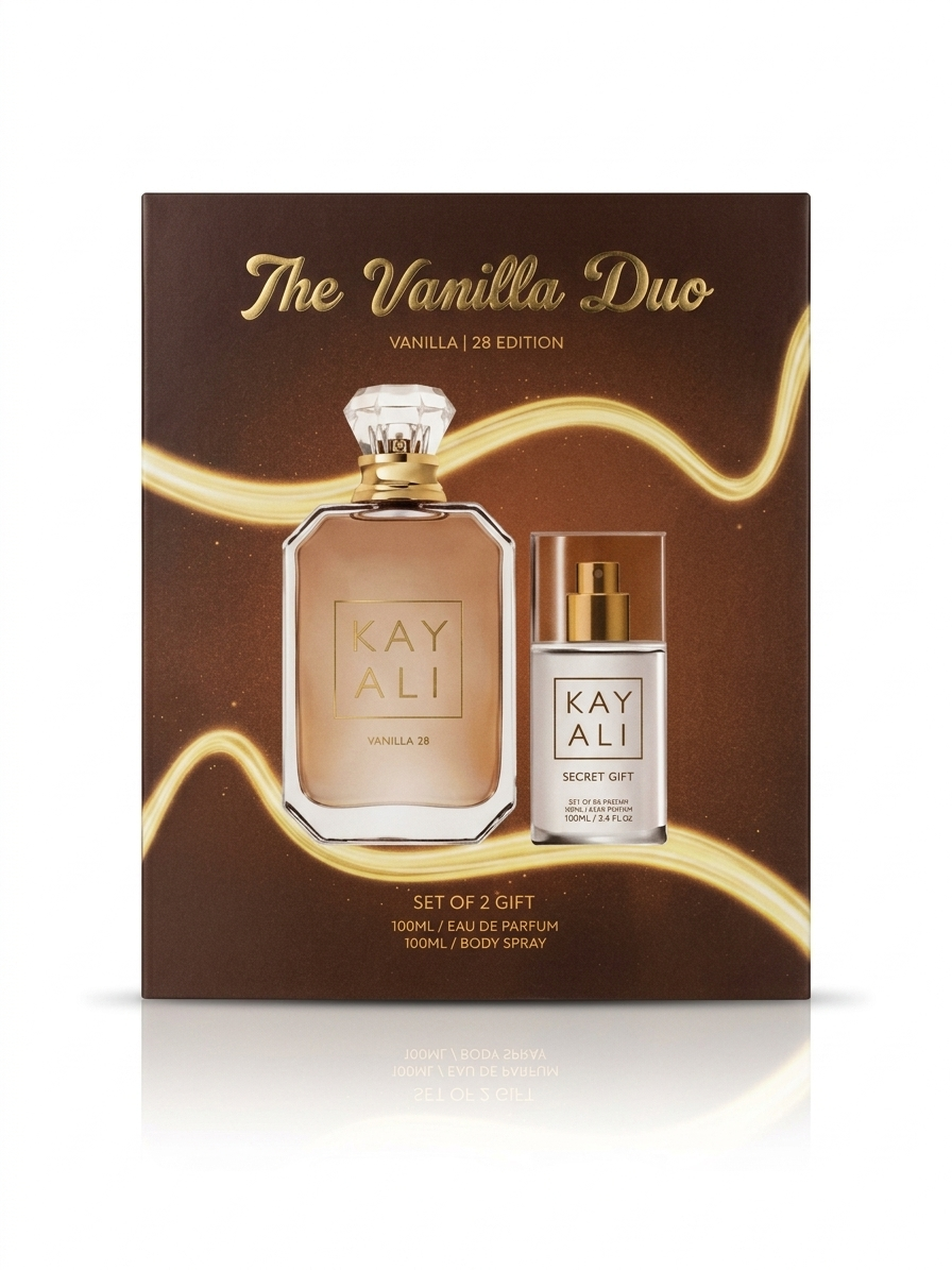 The Vanilla Duo - Vanilla 28 Edition Perfume & Secret Spray (GIFT BOX) - (SUPERB VERSION) 1