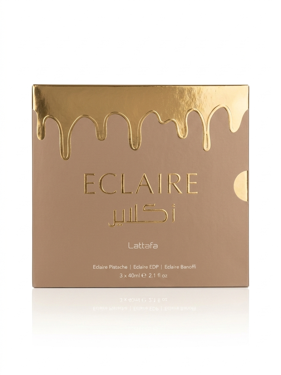 Lattafa Eclaire Set 3PCS x (GIFT BOX) - (SUPERB VERSION) 1