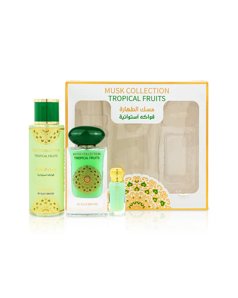Gulf Orchid Musk Tropical Fruits Fragrance Set