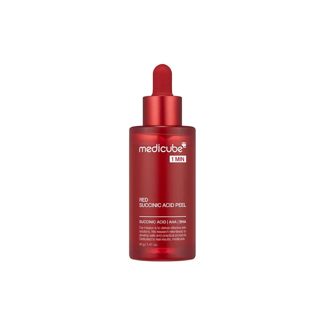 Medicube 1-Minute Red Acne Succinic Acid Chemical Peel Exfoliator - 40g