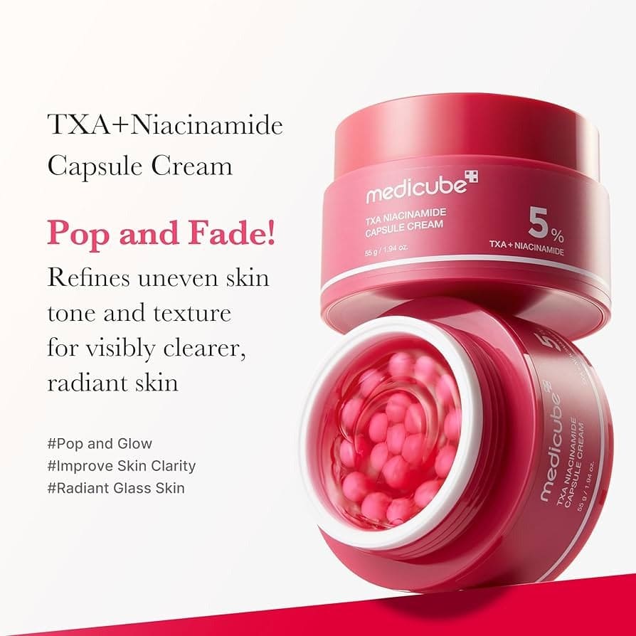 Medicube 5% TXA + Niacinamide Brightening Capsule Cream - 55g