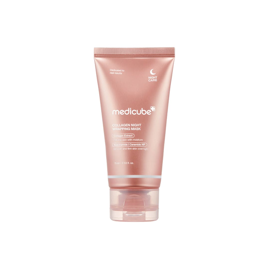 Medicube Deep Vita C Collagen Night Wrapping Mask - 75ml Intensive Overnight Hydration