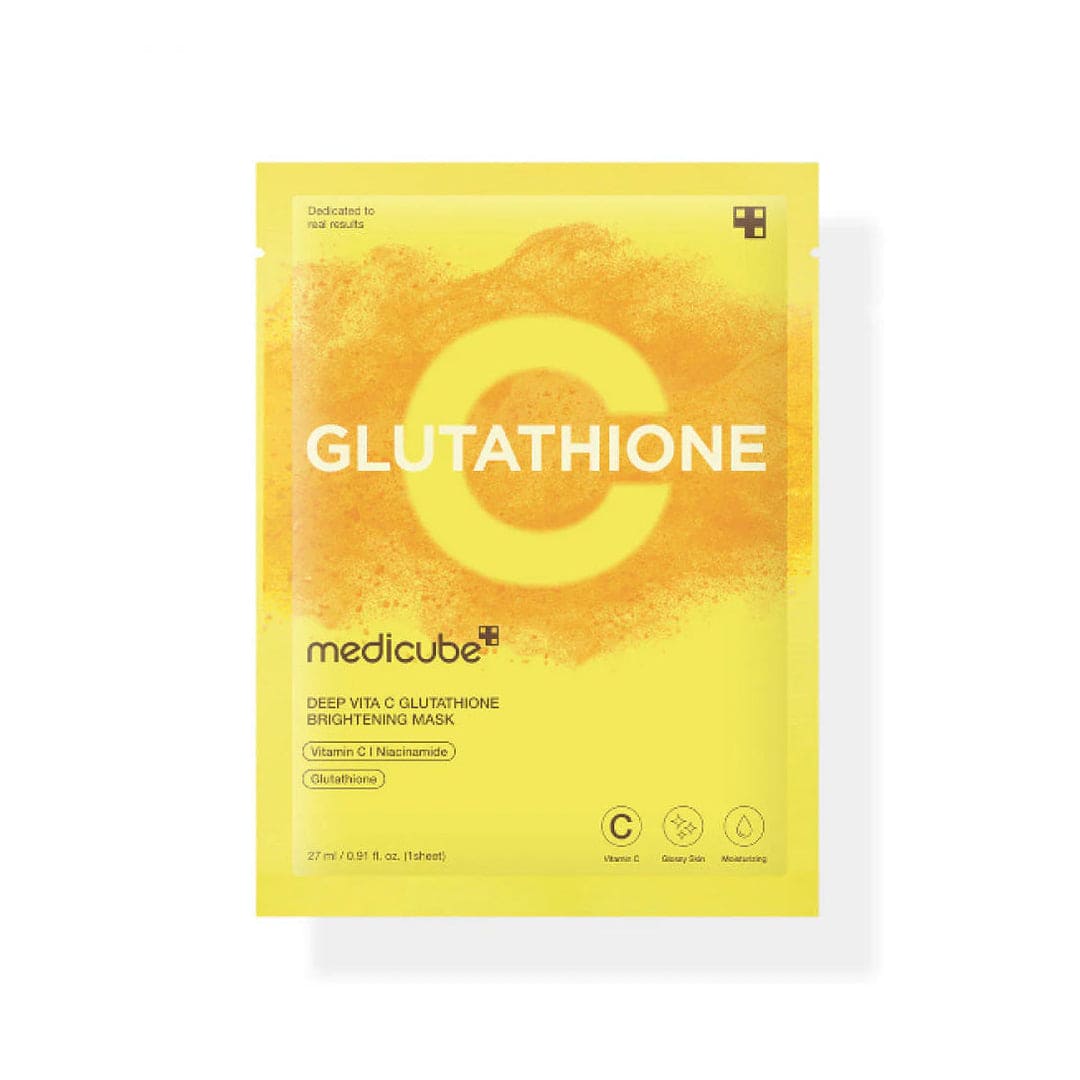 Medicube Deep Vita C Glutathione Brightening Facial Sheet Mask