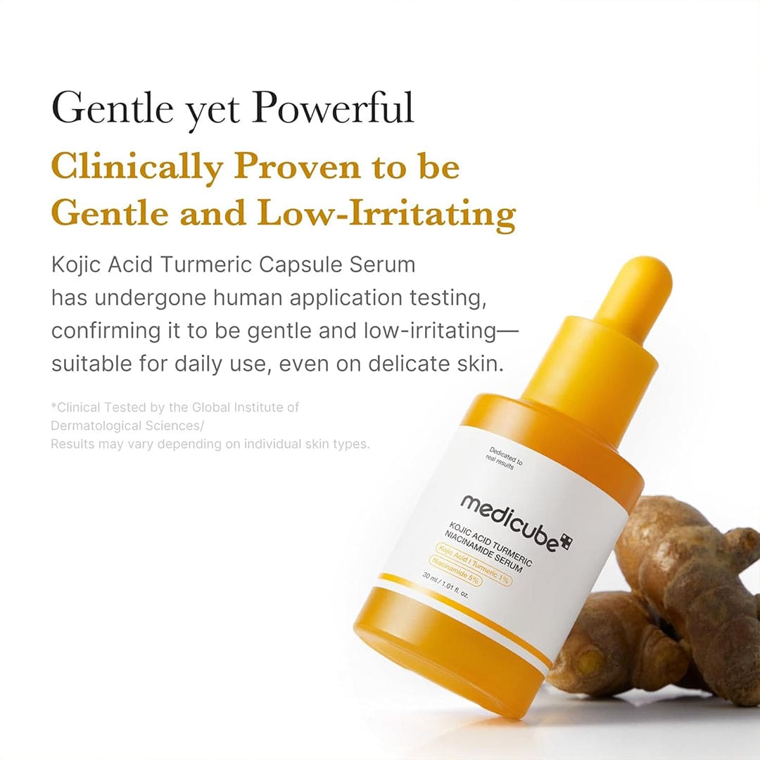 Medicube Kojic Acid, Turmeric, and Niacinamide Brightening Serum - 30ml
