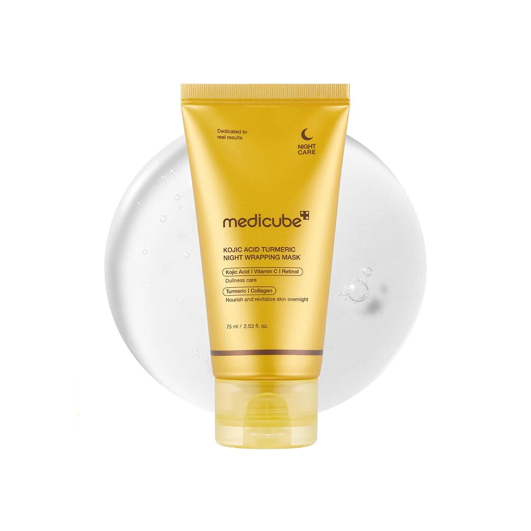 Medicube Kojic Acid & Turmeric Brightening Night Wrapping Mask - 75ml