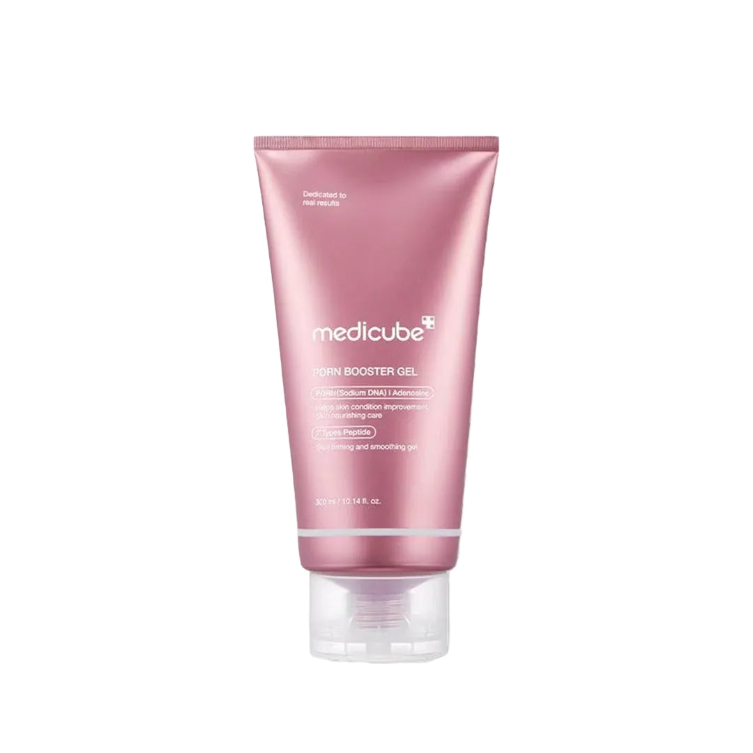 Medicube PDRN Pink Peptide Booster Gel - 300ml Hydrating Facial Treatment