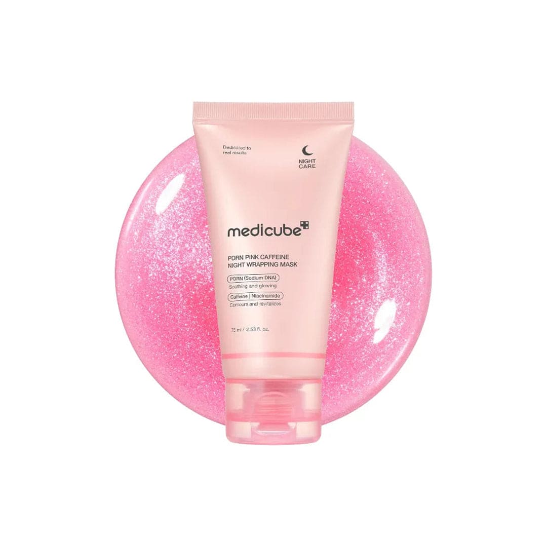 Medicube PDRN Pink Caffeine Intensive Night Wrapping Mask - 75ml