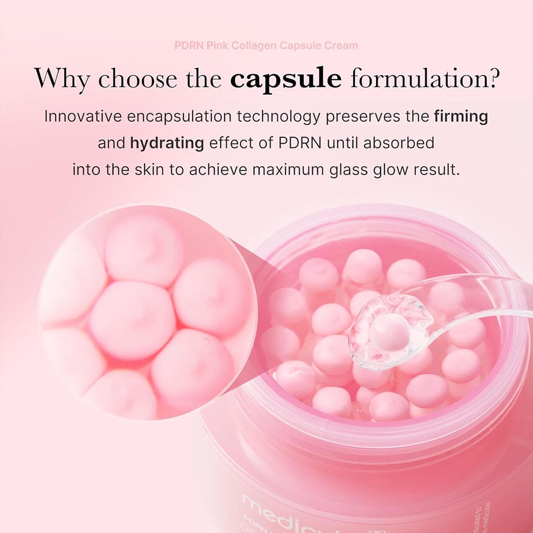 Medicube PDRN Pink Collagen Capsule Cream - 55g - Anti-Aging Moisturizer