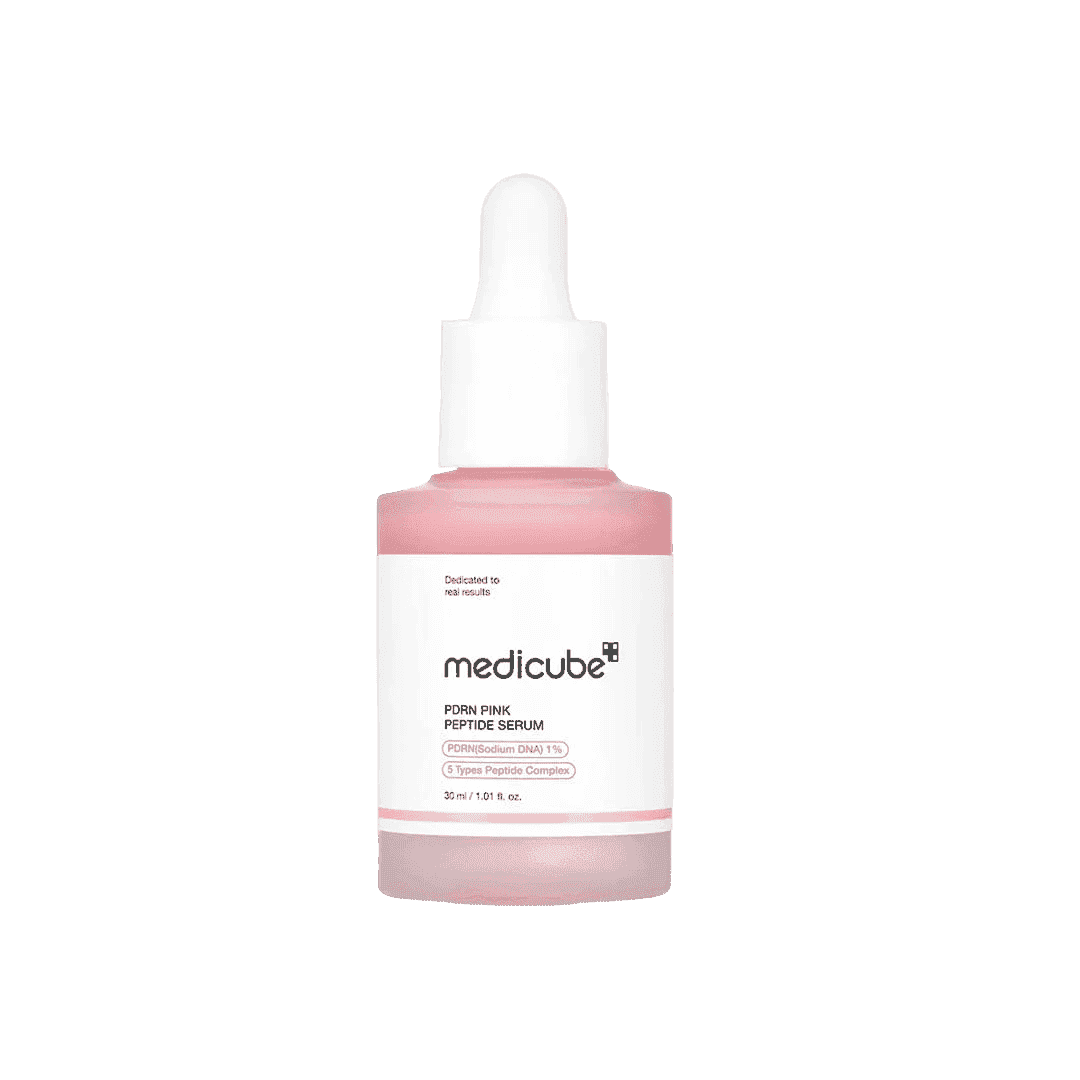Medicube PDRN Pink Peptide Serum - 30ml - Anti-Aging and Skin Rejuvenation Treatment