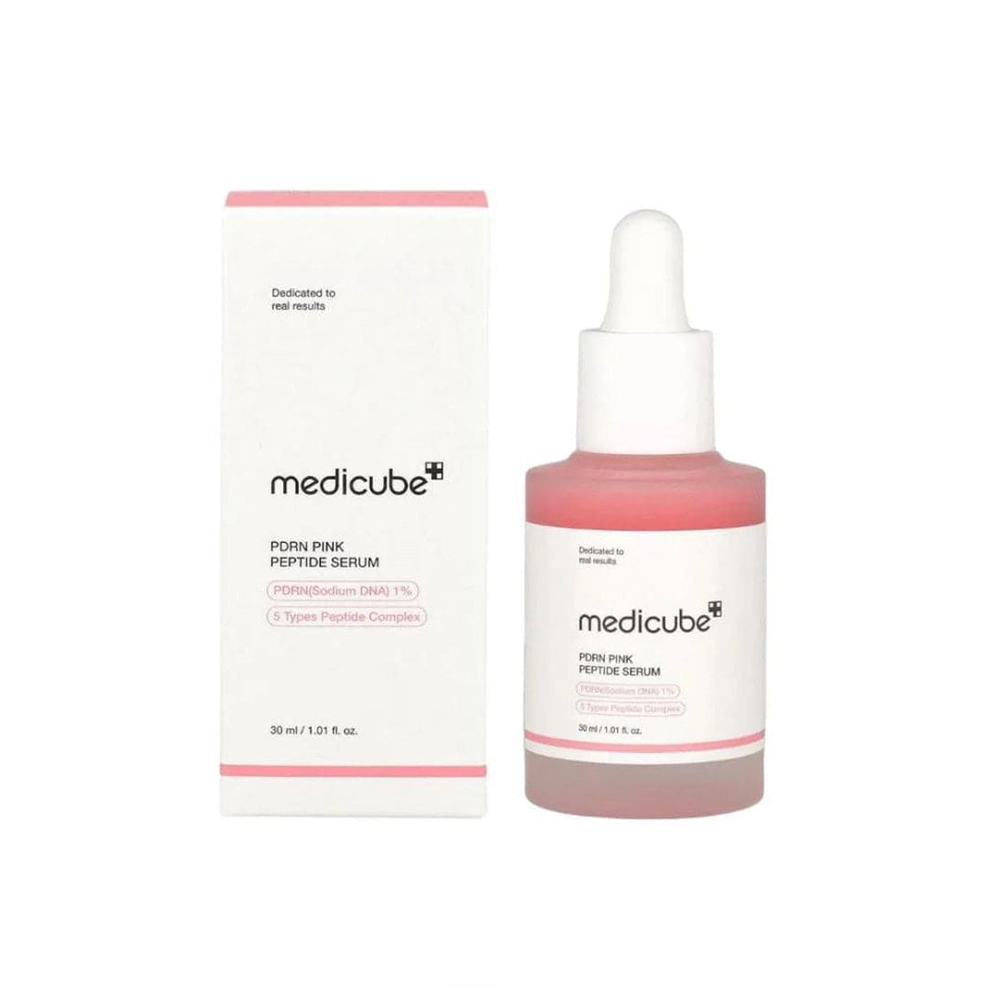 Medicube PDRN Pink Peptide Serum - 30ml - Anti-Aging and Skin Rejuvenation Treatment