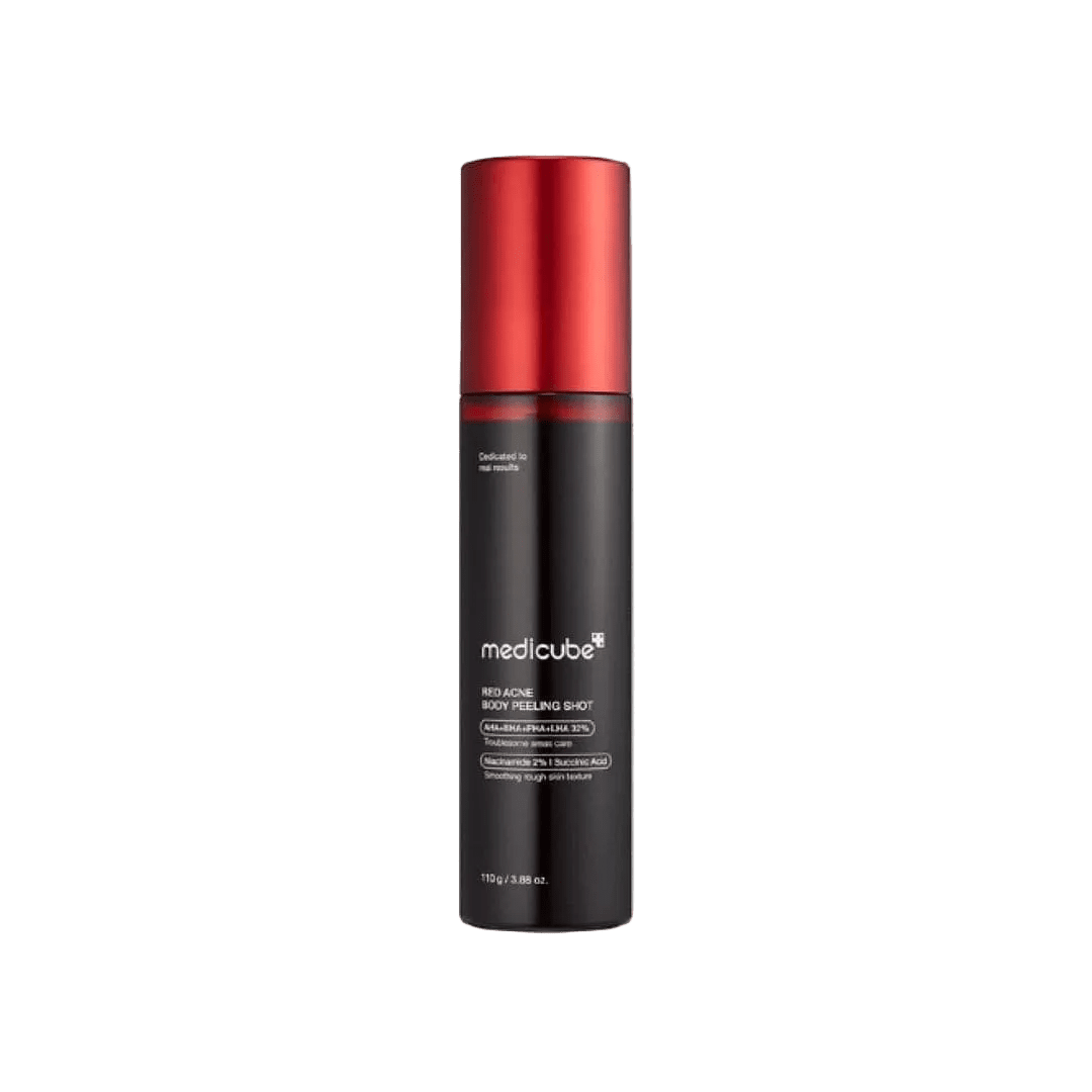 Medicube Red Acne Body Peeling Shot - 110g - Exfoliating Body Treatment for Acne-Prone Skin
