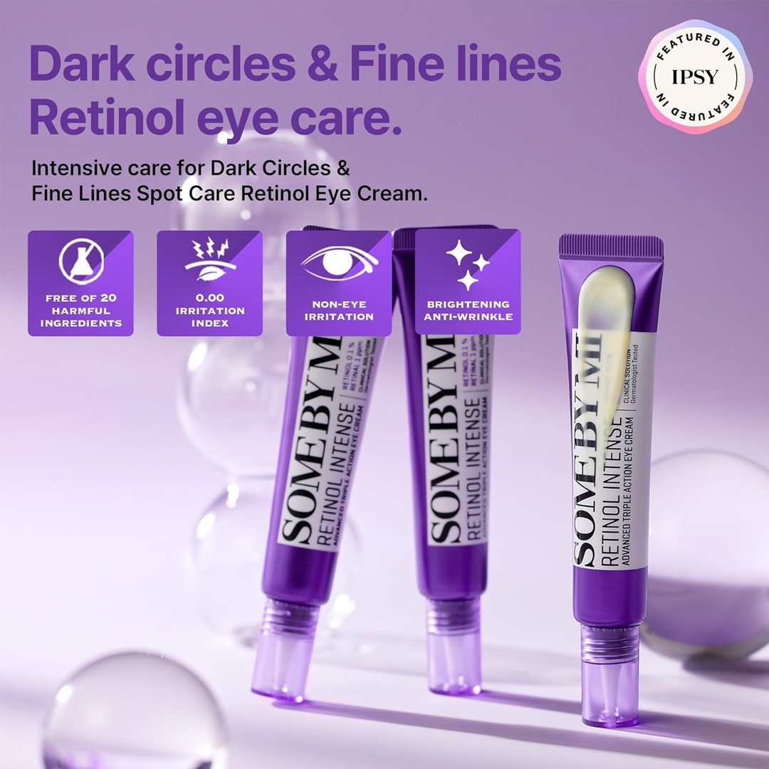 Retinol Intense Eye Cream for Fine Lines and Dark Circles