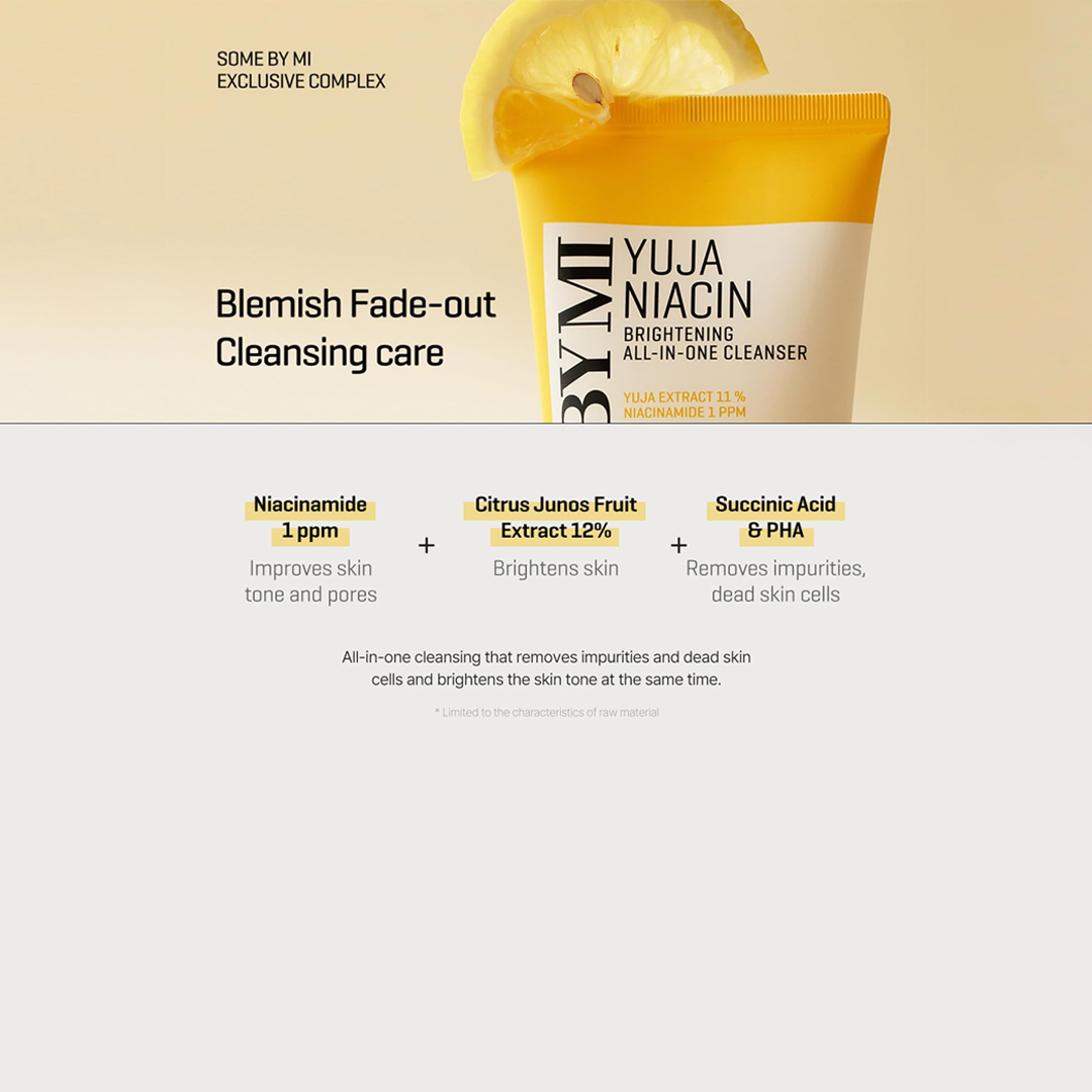 Some By Mi Yuja Niacin Brightening All-In-One Gel Cleanser