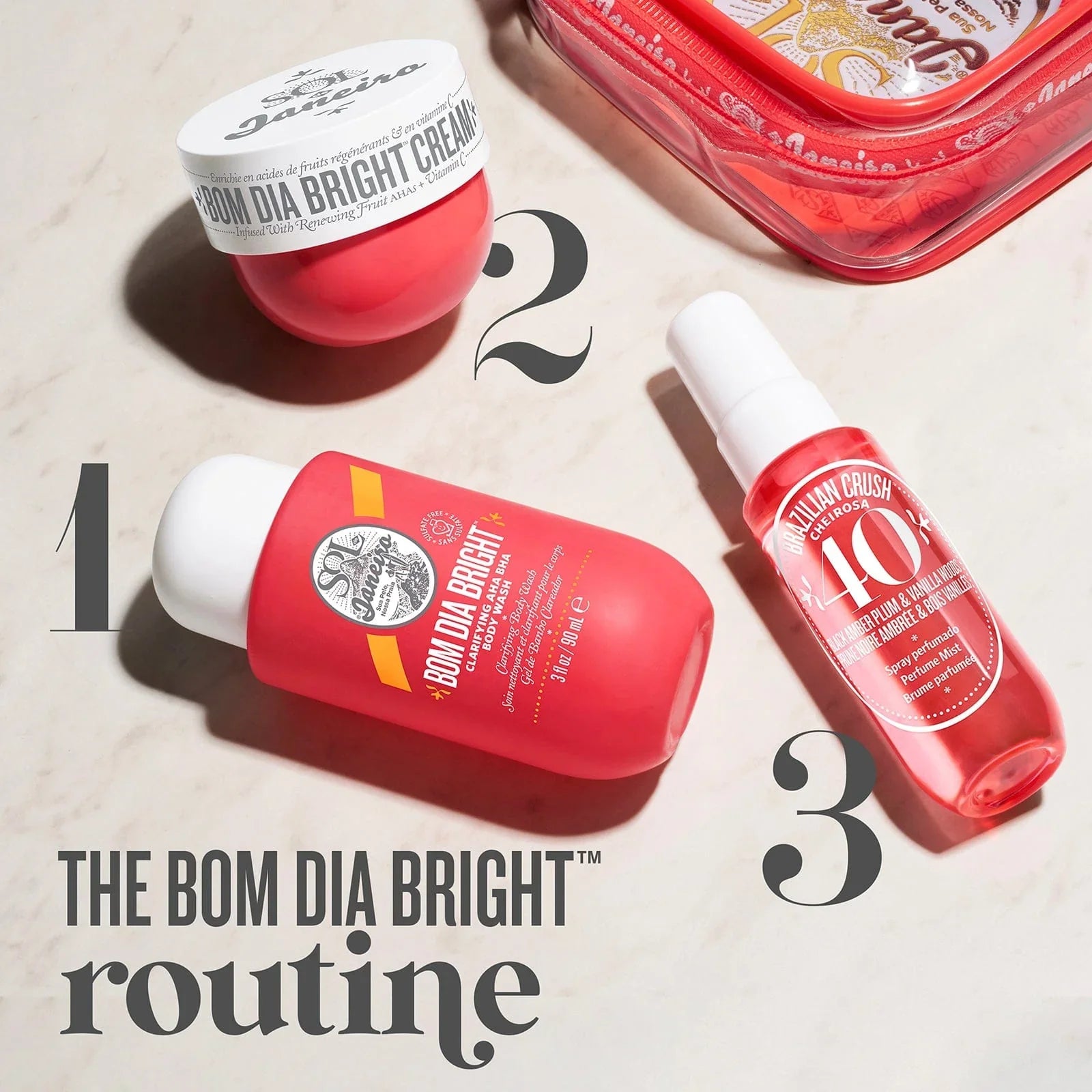 Bom Dia Bright Jet Set 3Pcs
