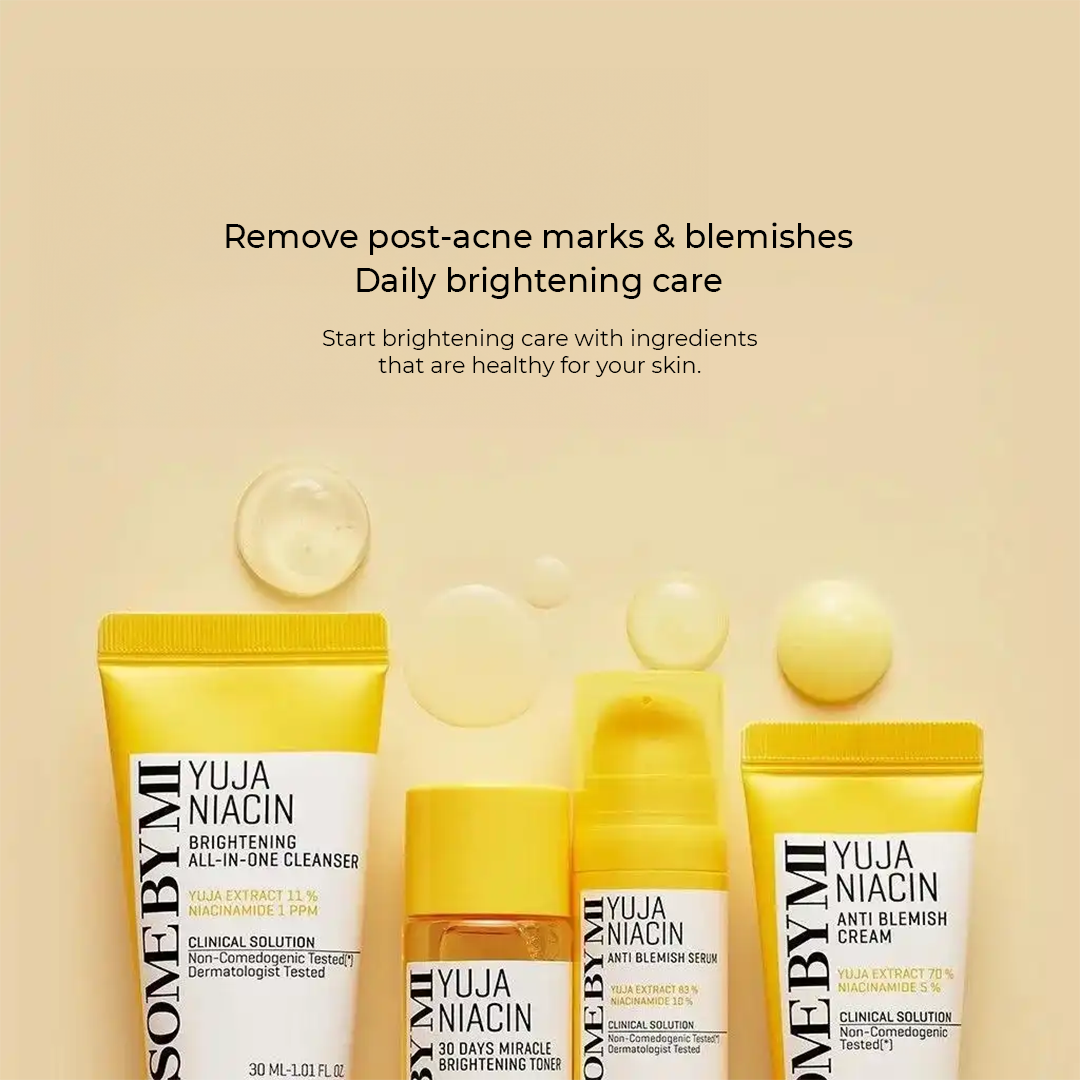 Some By Mi Yuja Niacin Brightening All-in-One Skincare Set