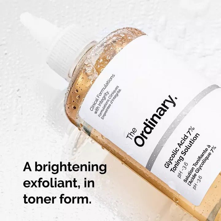 The Ordinary Glycolic Acid 7% Toning Solution - Exfoliating Facial Toner