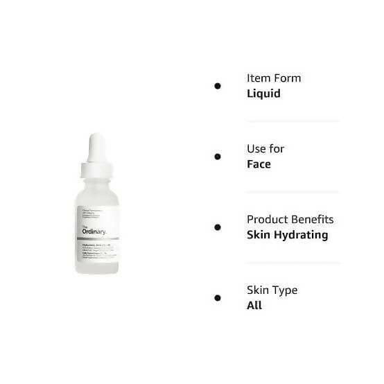 The Ordinary Hyaluronic Acid 2% + B5 Hydrating Serum - 30ml