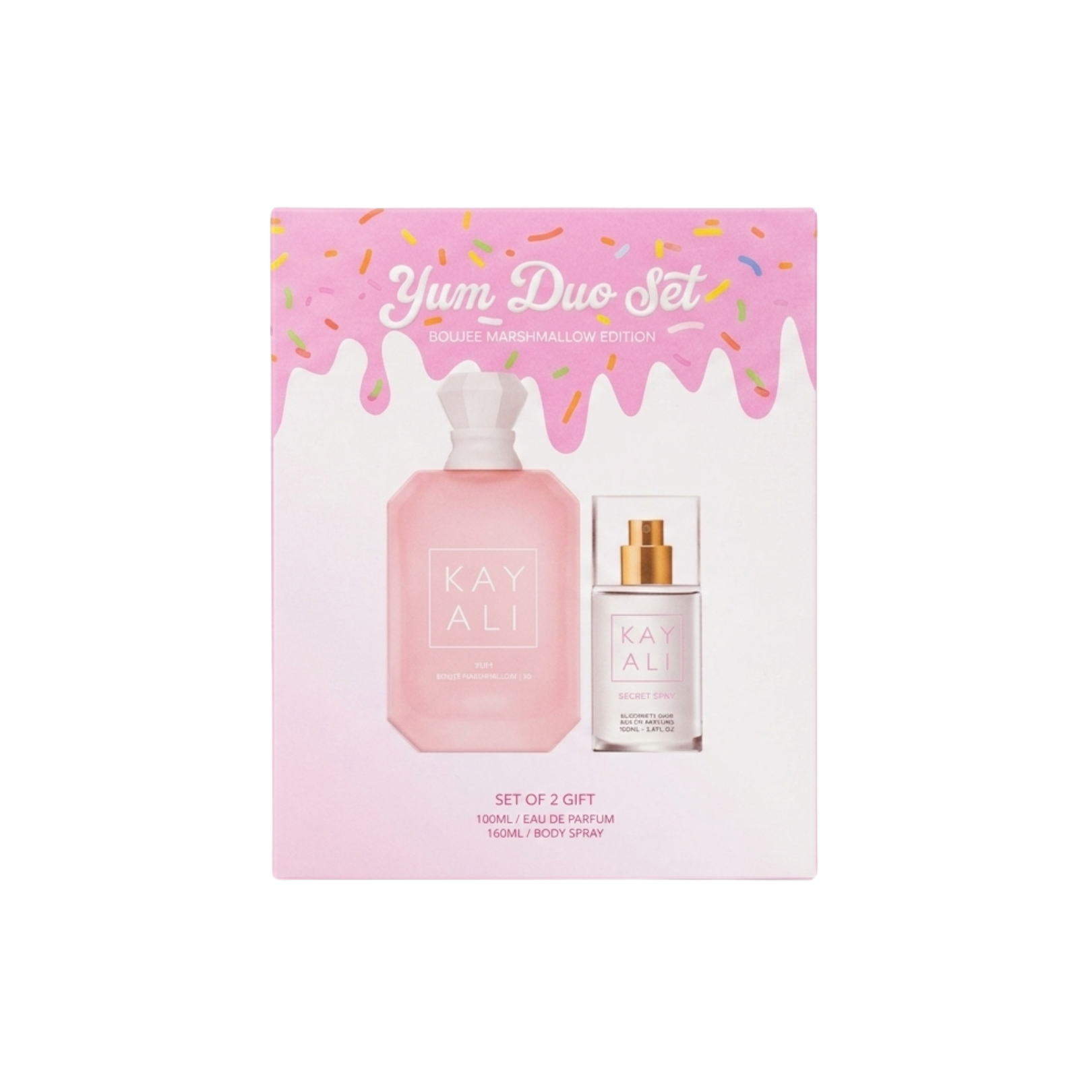 Yum Duo Set - Yum Boujee Marshmallow Perfume & Secret Spray (GIFT BOX) - (SUPERB VERSION) 1
