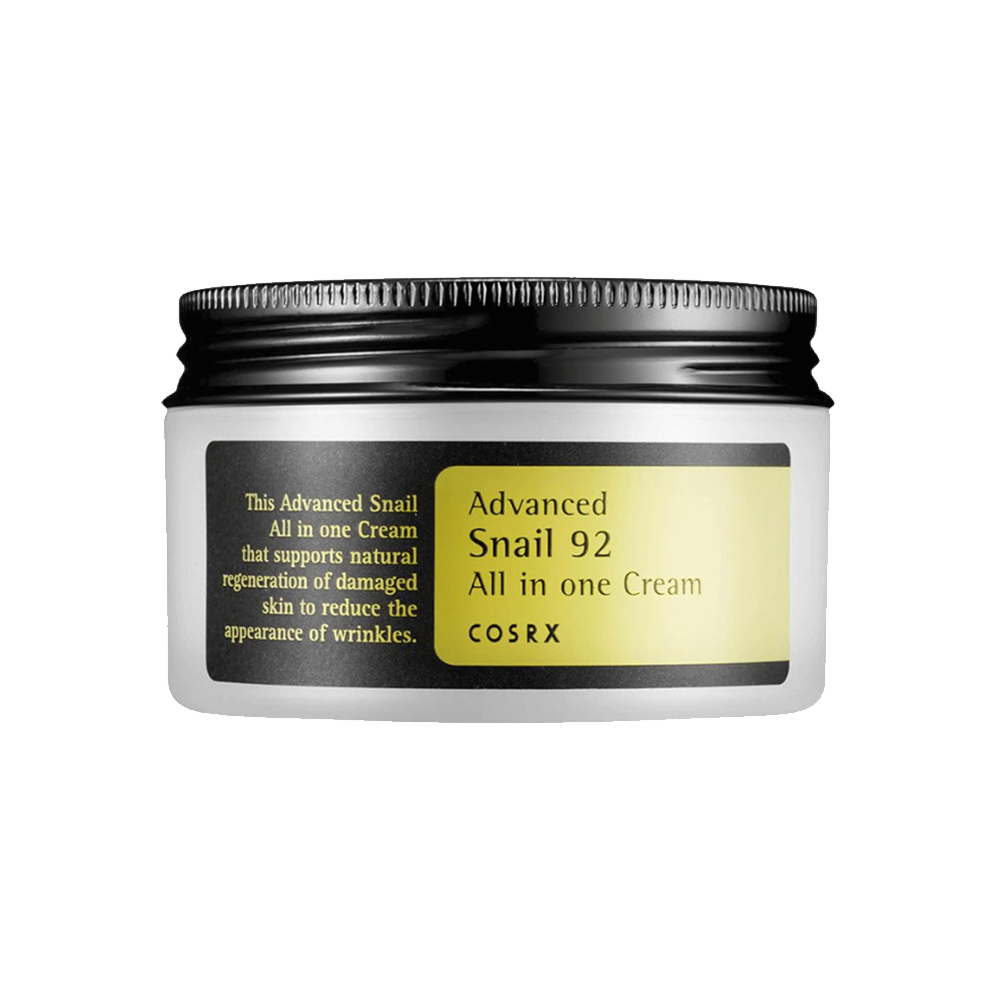 Advanced Snail 92 All in One Repair Cream for Hydration and Soothing