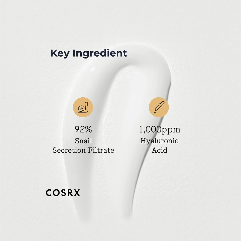 Advanced Snail 92 All in One Repair Cream for Hydration and Soothing
