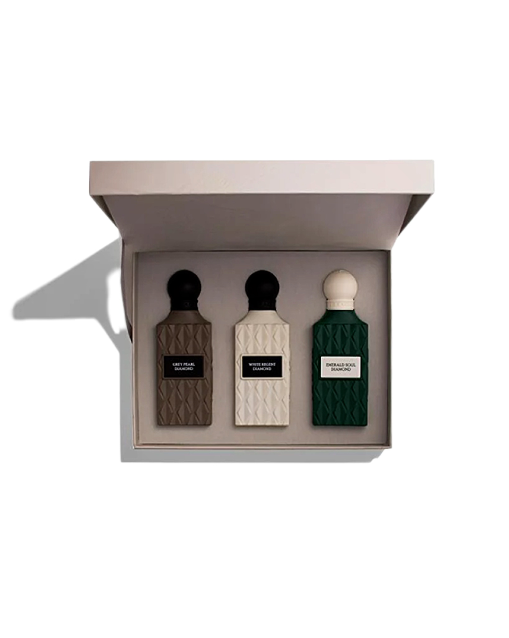 Ibrahim Al Qurashi Grey Collection Fragrance Gift Box