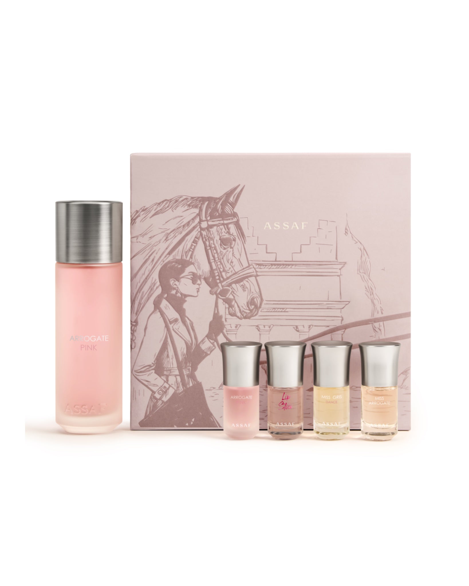 ASSAF Arrogate Collection Women's Pink Fragrance Gift Set