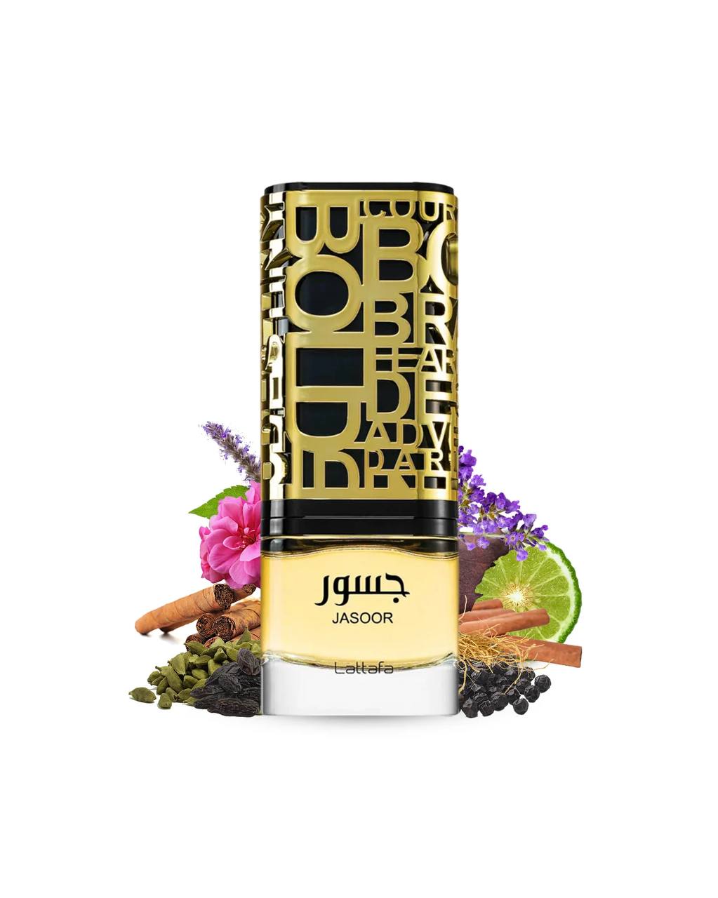 Lattafa Jasoor Eau de Parfum for Men - Long Lasting Woody Spicy Fragrance