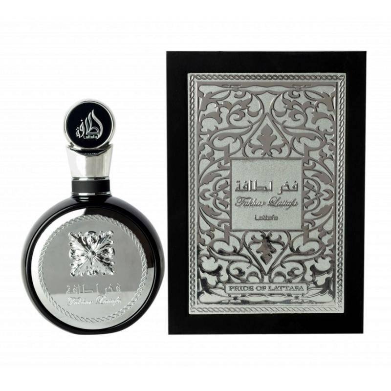 Lattafa Fakhar Black Eau de Parfum for Men - Long Lasting Woody Aromatic Fragrance