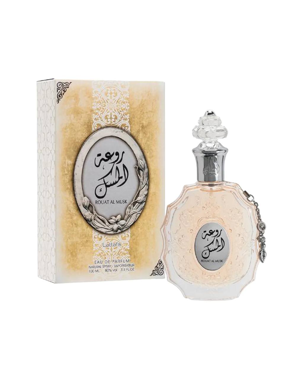 Lattafa Rouat Al Musk Eau de Parfum for Women - Long Lasting Floral Musk Fragrance