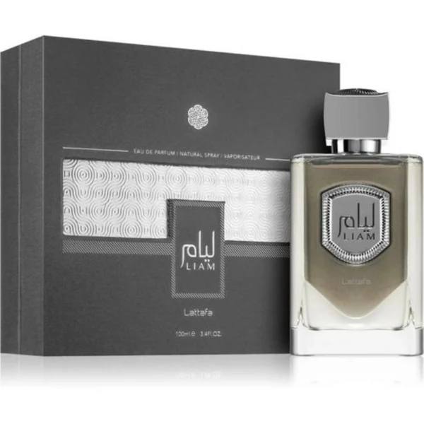 Lattafa Liam Eau De Parfum for Men - Long Lasting Woody Spicy Fragrance