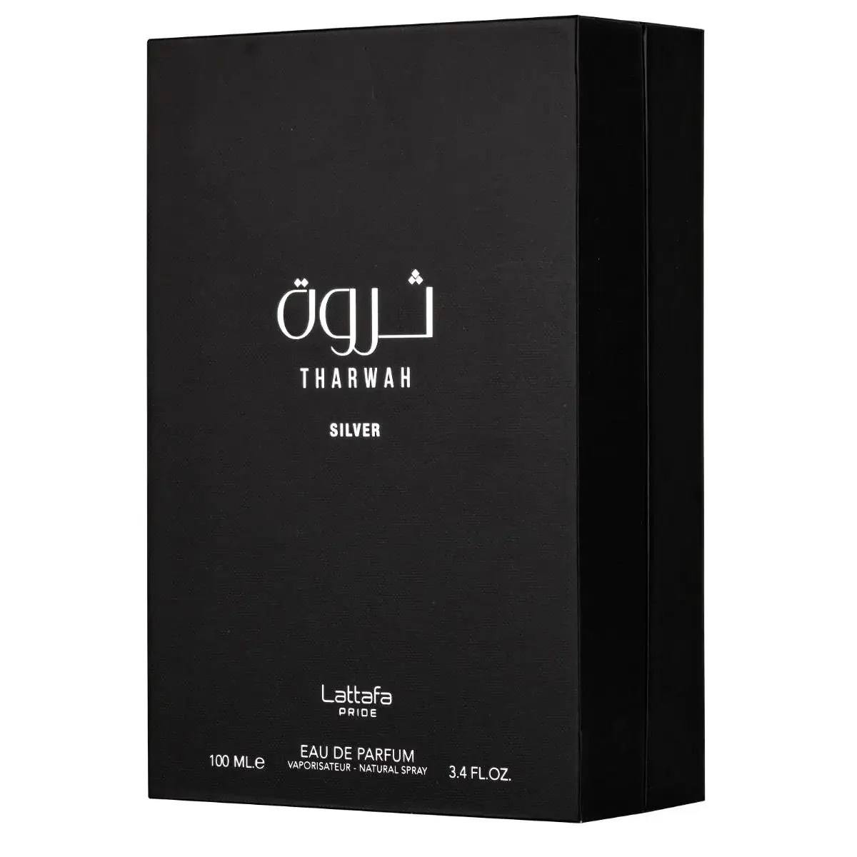 Lattafa Pride Tharwah Silver Eau de Parfum for Men